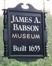 Babson Museum Sign